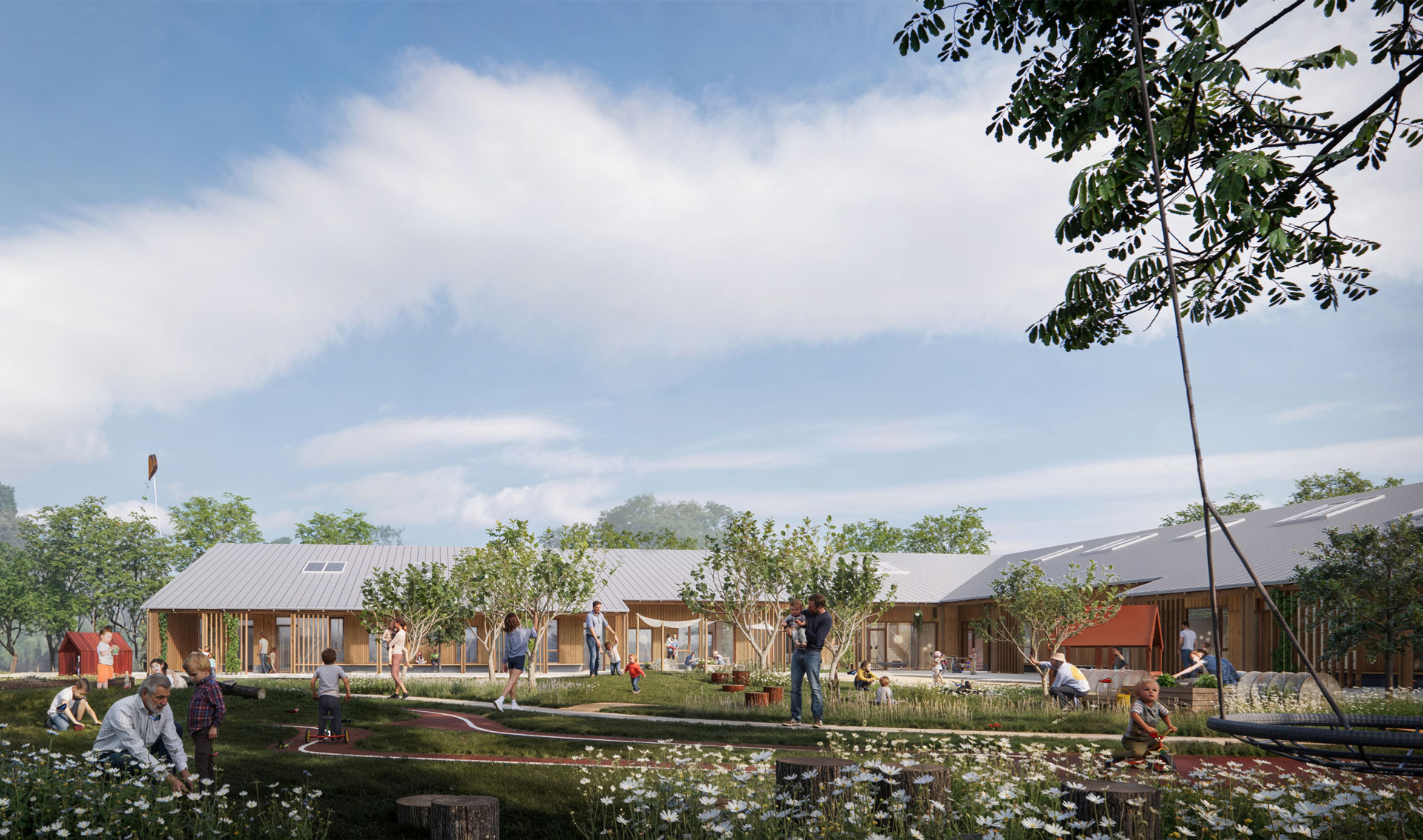 Illustration af GPP Arkitekter
